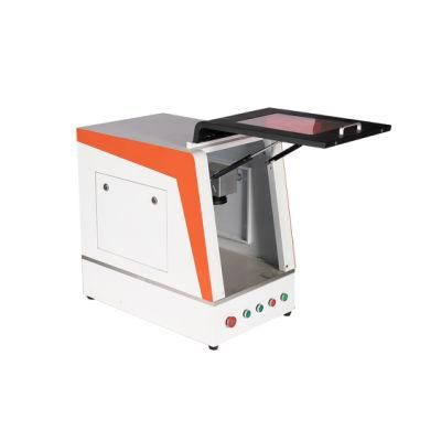 Small 20W Fiber Laser Marking Machine for Key Chain Stainless