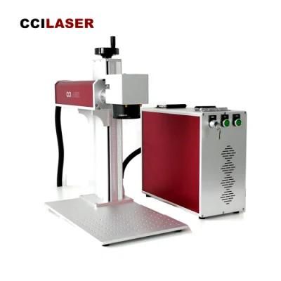 Silver Fiber Laser Cutting Machine with Marking Printing Engraving Function Easy Auto Focus