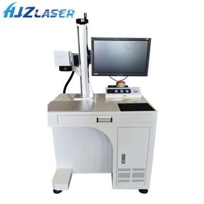 20W 30W Fiber Laser Marking Machine for Metal Plastic Ear Tag Card