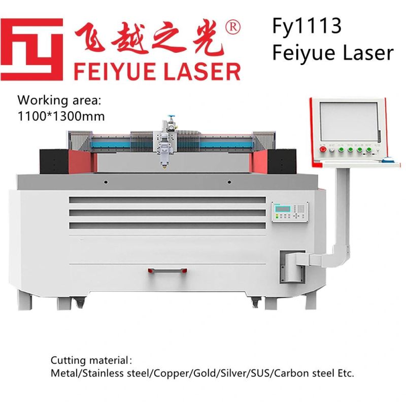 Fy1113 Aluminum Substrate Industry Feiyue Laser CNC Cutter Machine Equipment Aluminum PCB Board Metal Precison Cutting 3mm 5mm 8mm 10mm Laser Cutting Machine