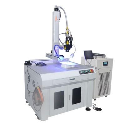 2mm Stainless Steel Sheet Welder 4 Axis 1000W CNC Fiber Laser Welding Machine for Metal Cup Advertising Manufacture