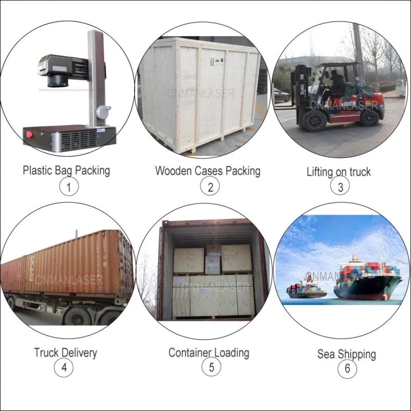 50W Cheap Factory Supply Metal Laser Engraver Fiber Laser Marking Machine for Phone Cover