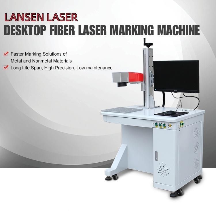 Mopa Jpt 20W Desktop Laser Metal Stainless Color Marking Machine