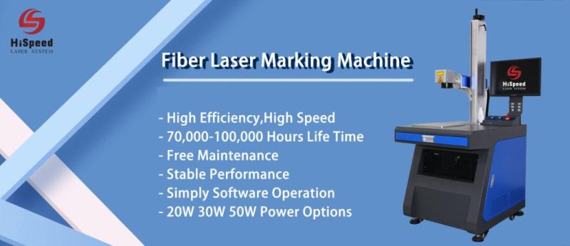 Small Light Spot Ultra-Long Service Life Laser Logo Printing Machine with Low Power Consumption