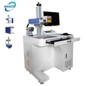 Desktop Laser Maker Floor Stand Table 20W 30W 50W Fiber laser Marking Machine