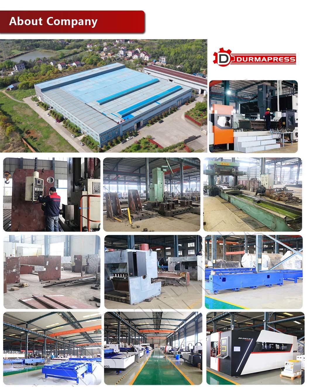 Big 8000W 3015 CNC Fiber Laser Cutting Machine for Plate and Tube in China Durmapress Company