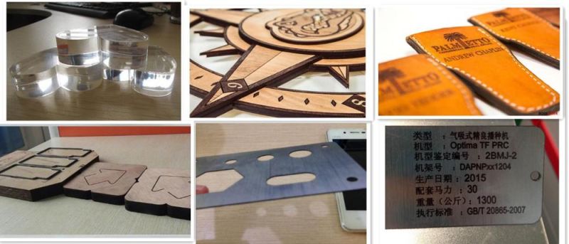 Wood Die Board Plywood MDF Acrylic Laser Engraving Cutting Machine
