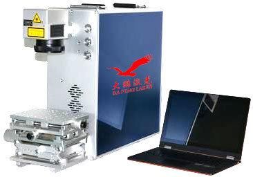 20W 30W Portable Metal Nonmetal Fiber Laser Engraving Marker Machine