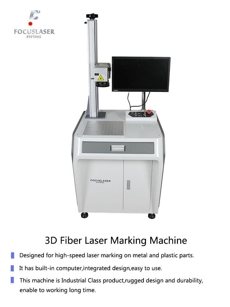 Focuslaser Auto Focus System 3D Fiber Laser Marking Machine