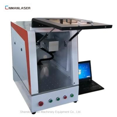 Auto Focus Smart Fiber Laser Marking Machine for Medicine Cosmetic