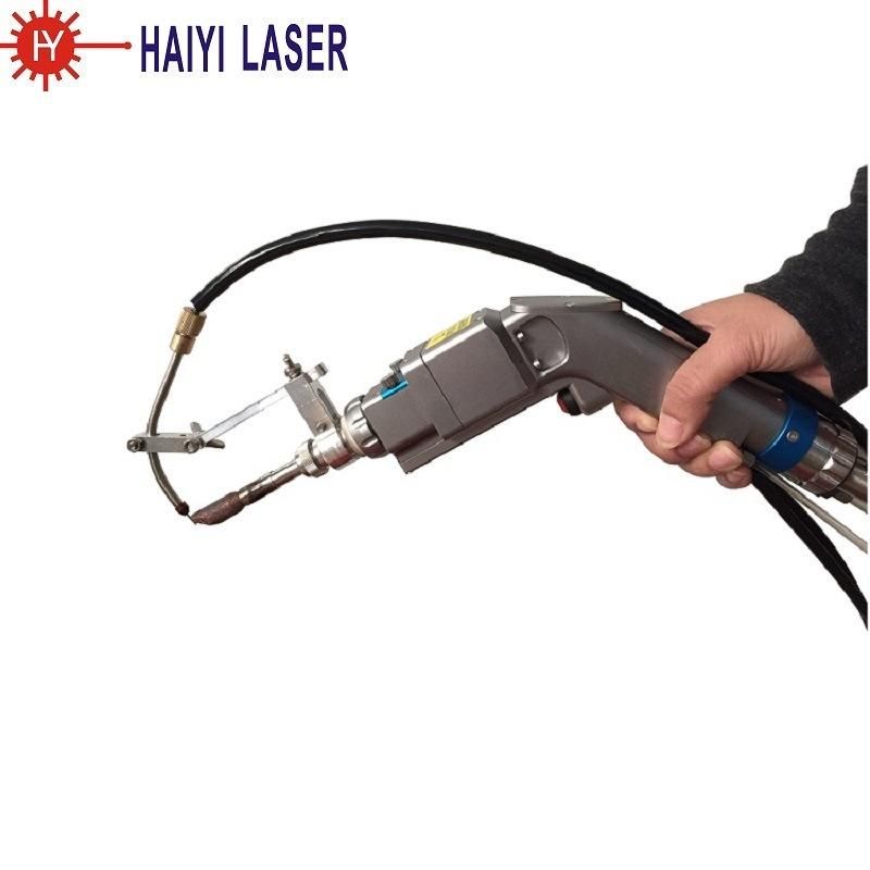 Easy to Handle 1000W 1500W 2000W Auto Wire Feeding System Hand Laser Welding/Soldering Head/Gun Price