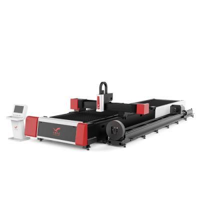Hot Sale Fiber Laser Cutting Machine Cutter for Metal Steel Sheet Tube Pipe Single Table 3*1.5m, 4*2m 1000W 1500W