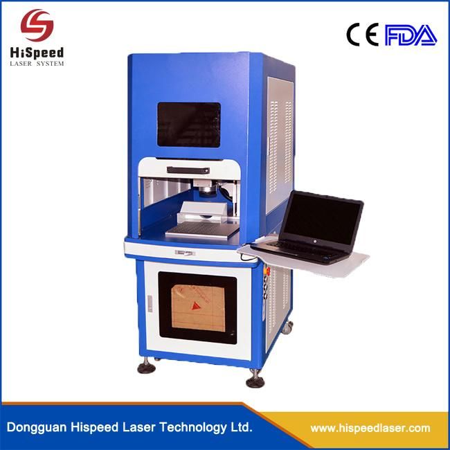 Enclosed 3W UV Laser Machine Marking Machine for Medical Plastic Cover