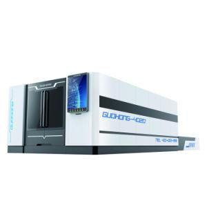 Full Cover Enclosed High Power Fiber Laser Cutting Machine with Exchange Table