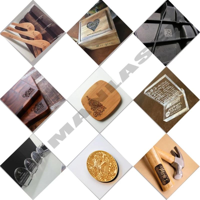 Laser Marker Jeans / Wood CO2 Laser Marking Engraving Machine