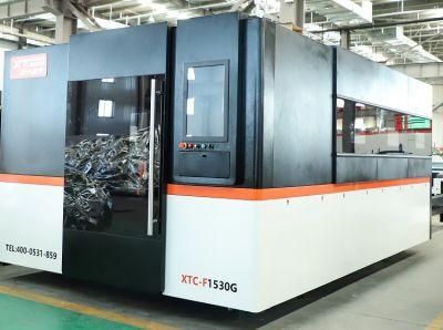 Fully Enclosed Raycus Fiber Laser Cutting Machine 1000W 1500W 2000W 3000W for Metal Fabrication