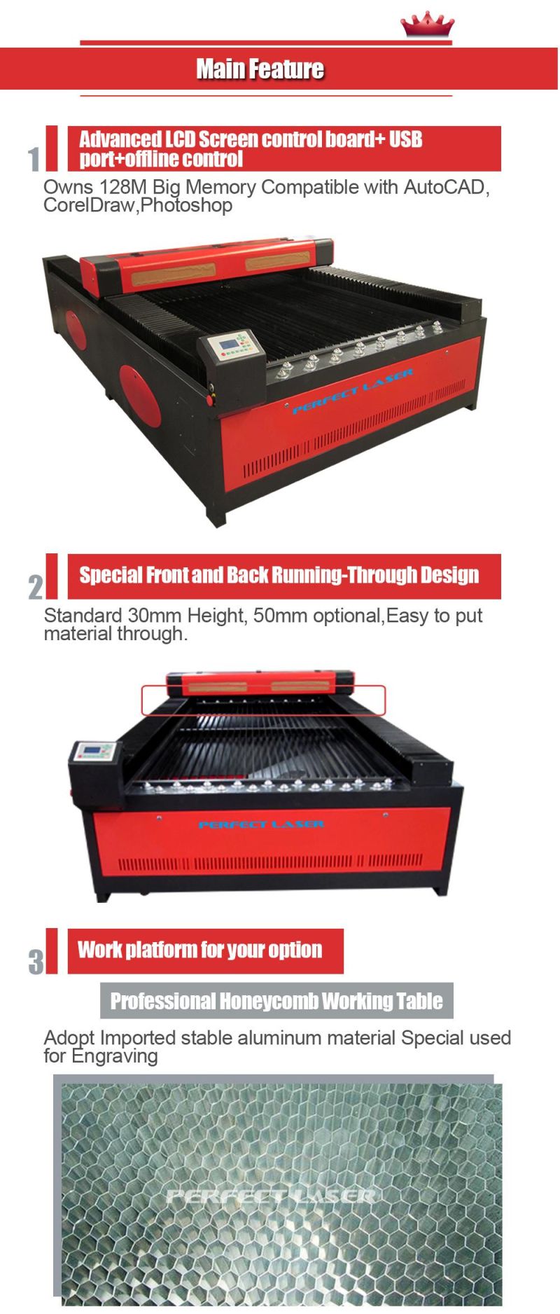 Automatic Feeding and Rolling System Fabric Laser Engraving Machine