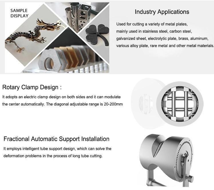 CNC Fiber Laser Sheet Metal Cutting Machine Price Sheet Tube 3m*1.5m Rotary Plate Pipe Laser Cutting