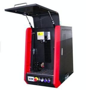 Full Enclosed 20W 30W Fiber Laser Marking Machine for Stainless Steel, Copper, Aluminum, Gold, Silver, Titanium, Alloy