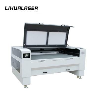 Lihua 1390 Laser Cutter CCD Camera Positioning Embroidery Woven Label Vision CO2 Laser Cutting Machine