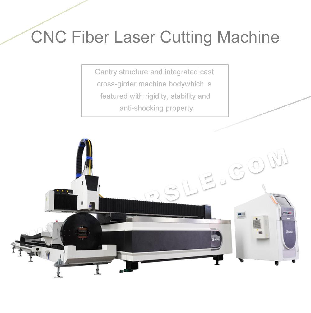 High Accuracy Low Noise Low Energy China Factory Tube Sheet Laser Cutting Machine