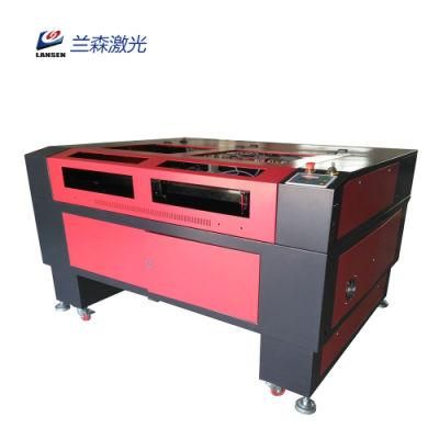 China 2 Heads CO2 Laser Cutting Machine for Leather