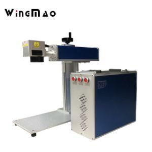 Compact Mini Fiber Laser Marking Machine 20W 30W Fiber Laser Jewelry Metal Stainless Steel Laser Engraver Machine