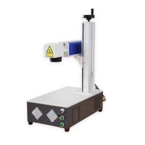 Portable Laser Marking Machine for Brass Aluminum Stainless Steel Zinc Tungsten 20W 30W 50W Laser Engraver