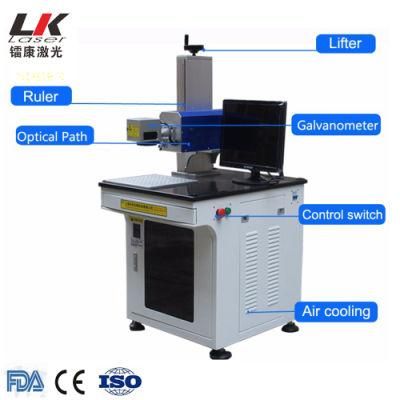 Acetate Optical Fiber Laser Marking Machine 30W CO2 Laser Marker