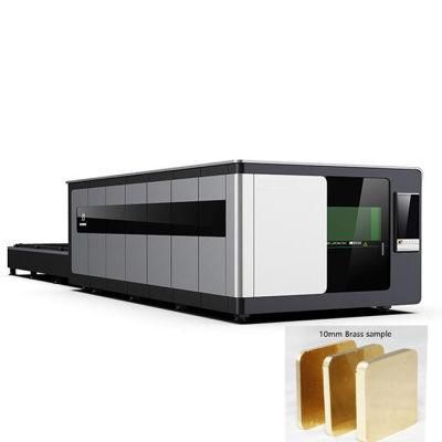 CNC Enclosed Fiber Laser Cutting Machine 6kw for Engraving 30mm Mild Steel Aluminum