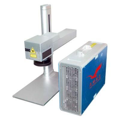 Hot Sale Portable Metal Fiber Optic Laser Engraving Machine 20W 30W 50W for Option