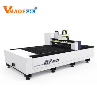 1kw 2kw 3kw Metal Sheet Fiber Laser Cutting Machine with CE Certificate