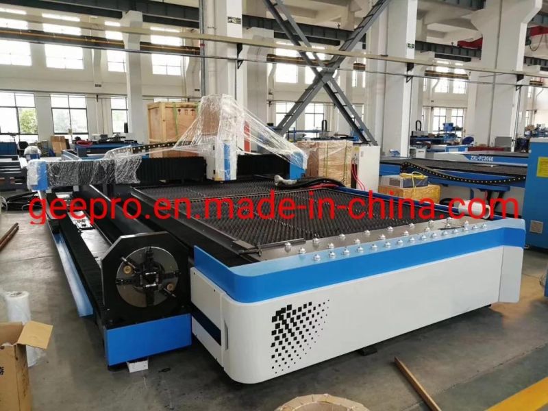 Ipg6000W Fiber Laser Machine for 10-30mm Steel Plate&Tube Cutting