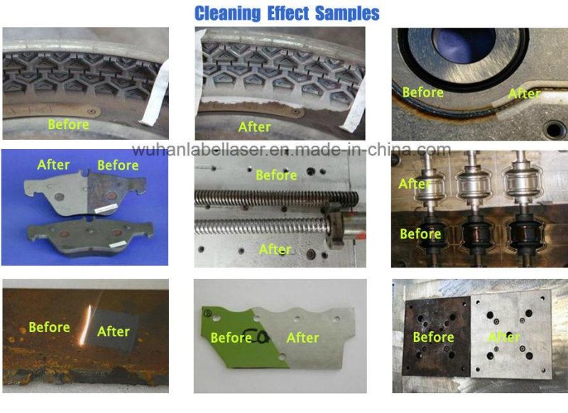 Handheld Laser Cleaner Laser Cleaning Painting Removal for Cleaning Silvered Ceramic