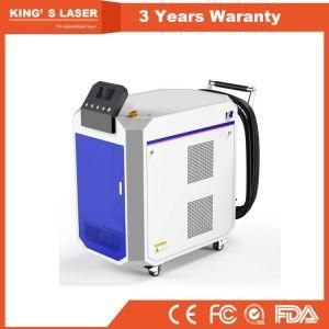 50W 100W 200W Handheld Fiber Laser Cleaning Machine Metal Rust Paint Cleaner