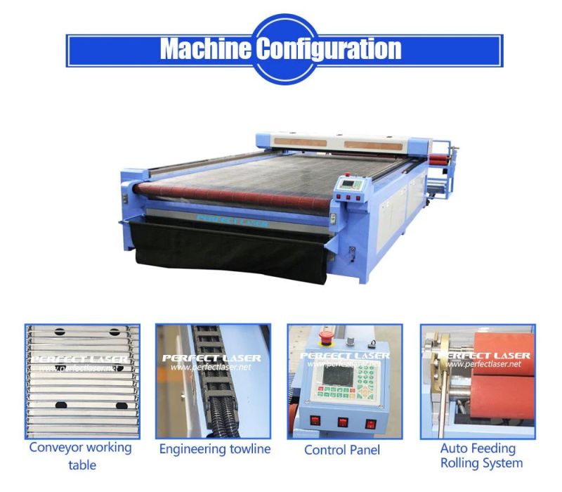 Hot Sale Acrylic Leather Fabric Laser Cutting Machine with Rd Control System