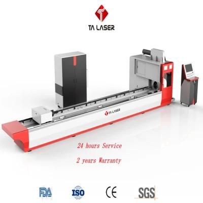 CNC Laser Steel Sheet Metal Cutting Machine for Square Tube