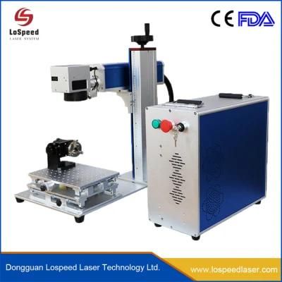 High Quality Stable Performance Hispeed Laser Silver Jewelry Silver Gold Rings Laser Marking Machine