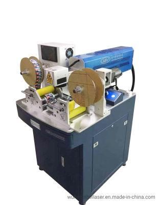 CO2 Laser Label Printing Machine for Plastic Label