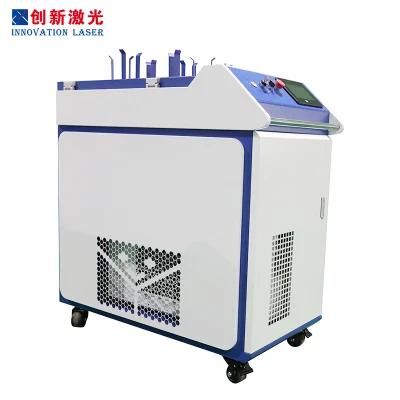 Manual Biomedicine Chuangxin Wooden Box Jewelry Spot Continuous Laser Welding Machine