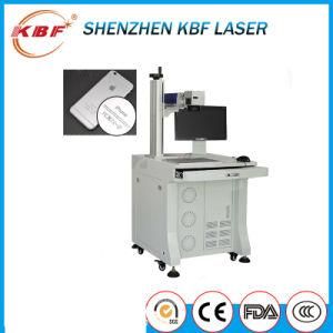 Blue White 20W PVC Glass Ceramic and Metal Fiber Laser Marking Machine