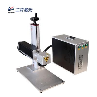 Logo Nameplate Trophy Medal 30W Mini Fiber Laser Marking Machine