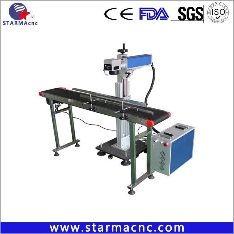 Portable Flying Fiber Laser Marking Machine From China