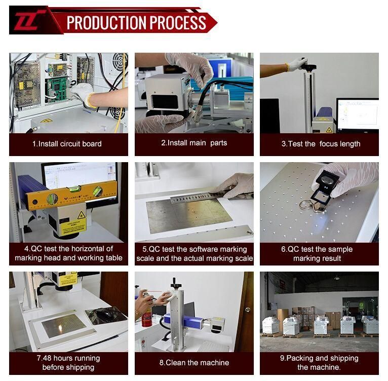 Optical Ipg 30W Pen Fiber Laser Marking Machine