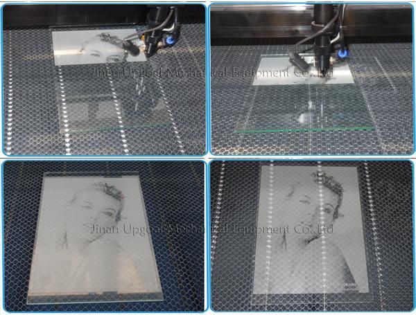 Glass Photo Engraving CO2 Laser Engraving Machine