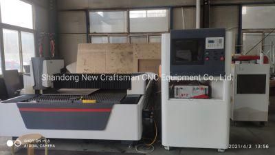 3000*1500mm CNC Laser Cutting Machine Fiber Laser Cutter Stainless Steel Cutting with 1000W 2000W Source