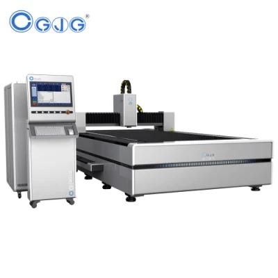 Single Working Table 1000W/1500W/3000W CNC Fiber Laser Cutting Machine for Sheet Metal