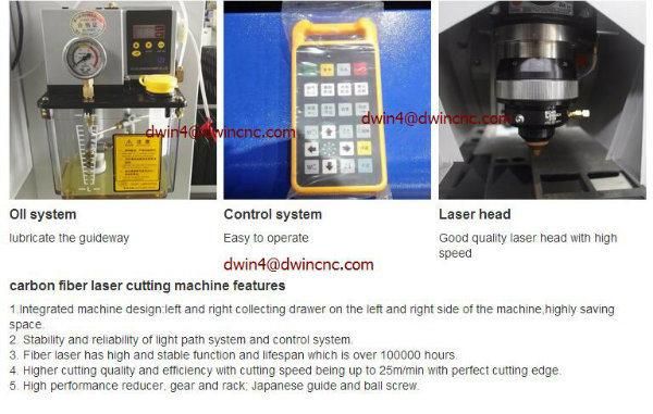500W 1000W 2000W 4000W CNC Fiber Laser Cutting Machine