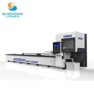 Automatic Steel Tube Pipe Cutter 2000W Fiber Laser Cutting Machine for Window Door