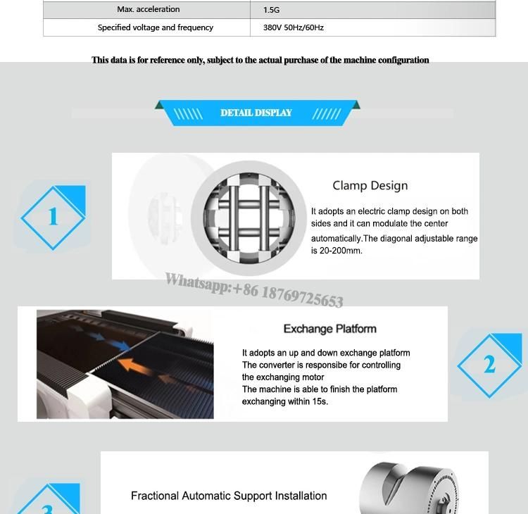 3015 1000W 2kw 4kw CNC Fiber Laser Cutting Machine Metal Tube Fiber Cutting Price